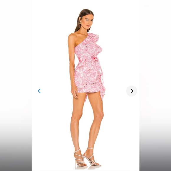 Lovers + Friends Seana One Shoulder Mini Dress - Picture 2 of 9